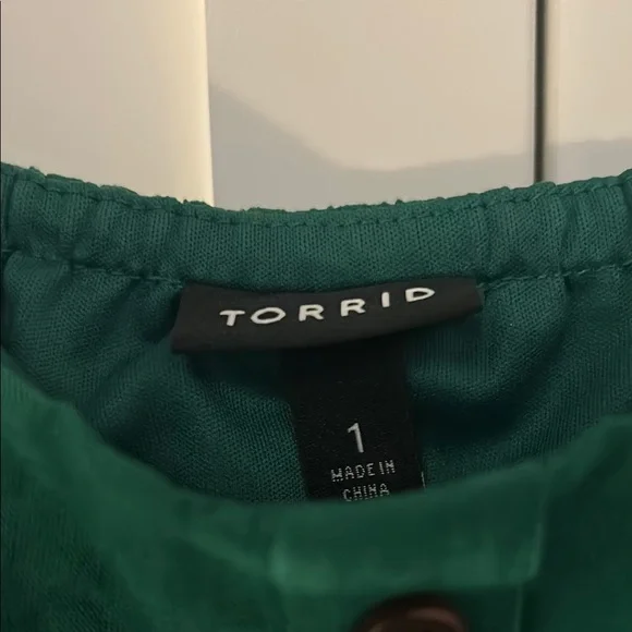 Torrid Green Maxi Dress - Picture 2 of 7
